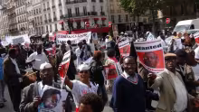 Manifestation à Paris