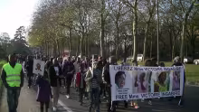 Marche de soutien à Victoire Ingabire