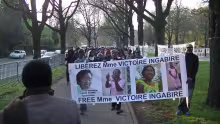 Marche de soutien à Victoire Ingabire