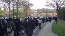 Marche de soutien à Victoire Ingabire