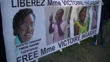 Marche de soutien à Victoire Ingabire