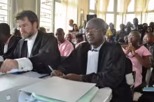 Victoire Ingabire au tribunal
