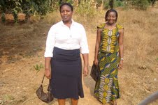 Alice Muhirwa and Victoire Ingabire